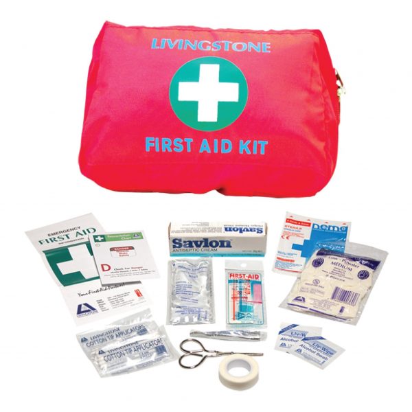 Personal First Aid Kit, Complete Set In Nylon Pouch