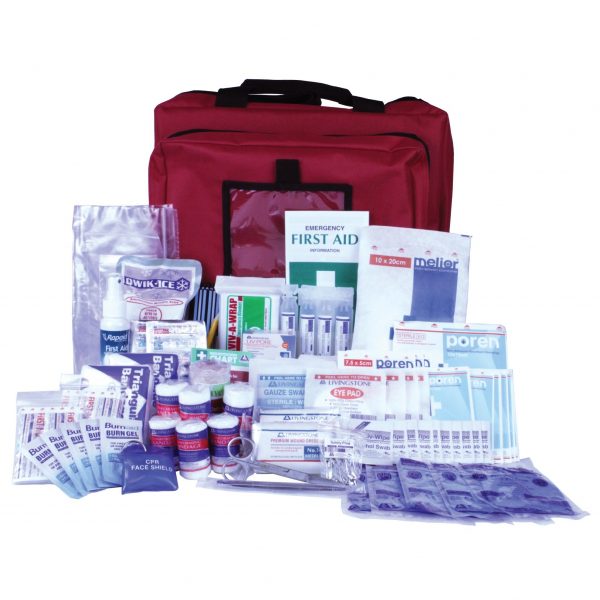 Standard Workplace First Aid Kit in portable bag