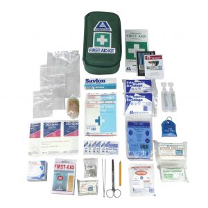 Victoria Micro First Aid Kit, Complete Set In Green Pouch
